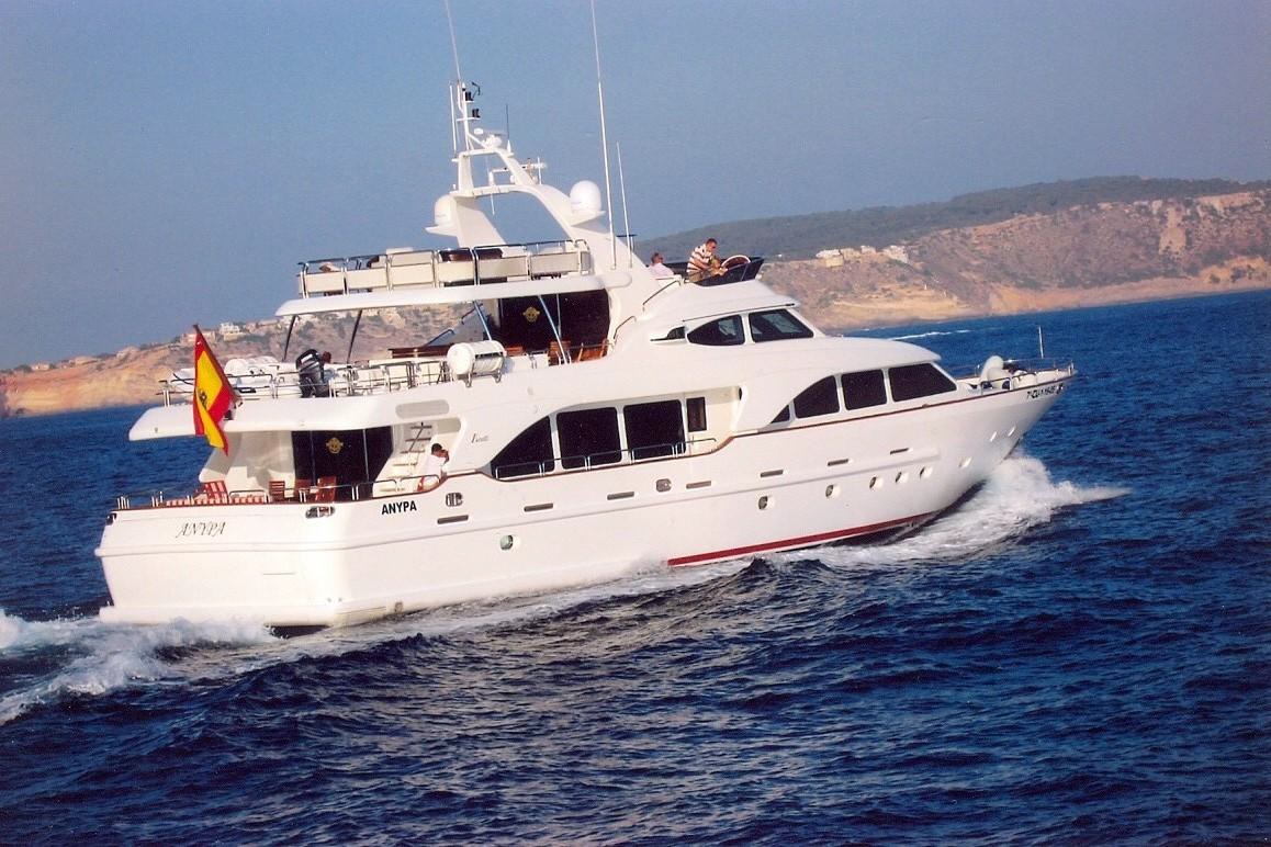 Sail boat FOR CHARTER, year 2003 brand Benetti and model TRADITION 100, available in Marina Ibiza Ibiza Ibiza España