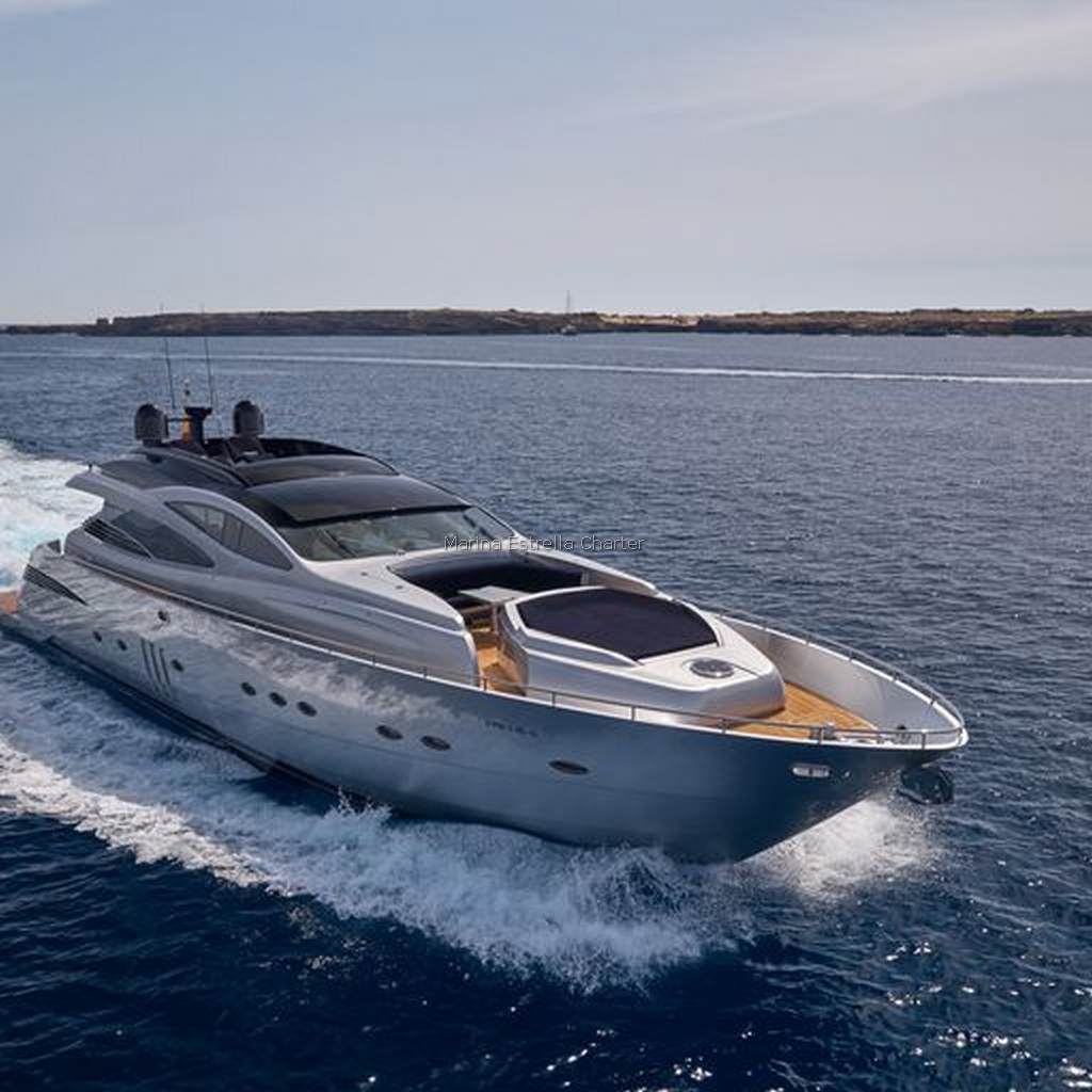 Megayacht EN CHARTER, de la marca Pershing modelo 90 y del año 2009, disponible en Marina Ibiza Ibiza Ibiza España
