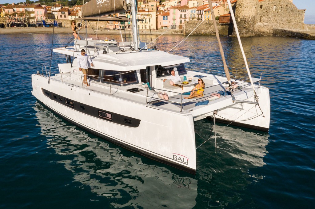 Catamaran FOR CHARTER, year 2021 brand Bali Catamaran and model 4.6, available in Marina Port de Mallorca Palma Mallorca España