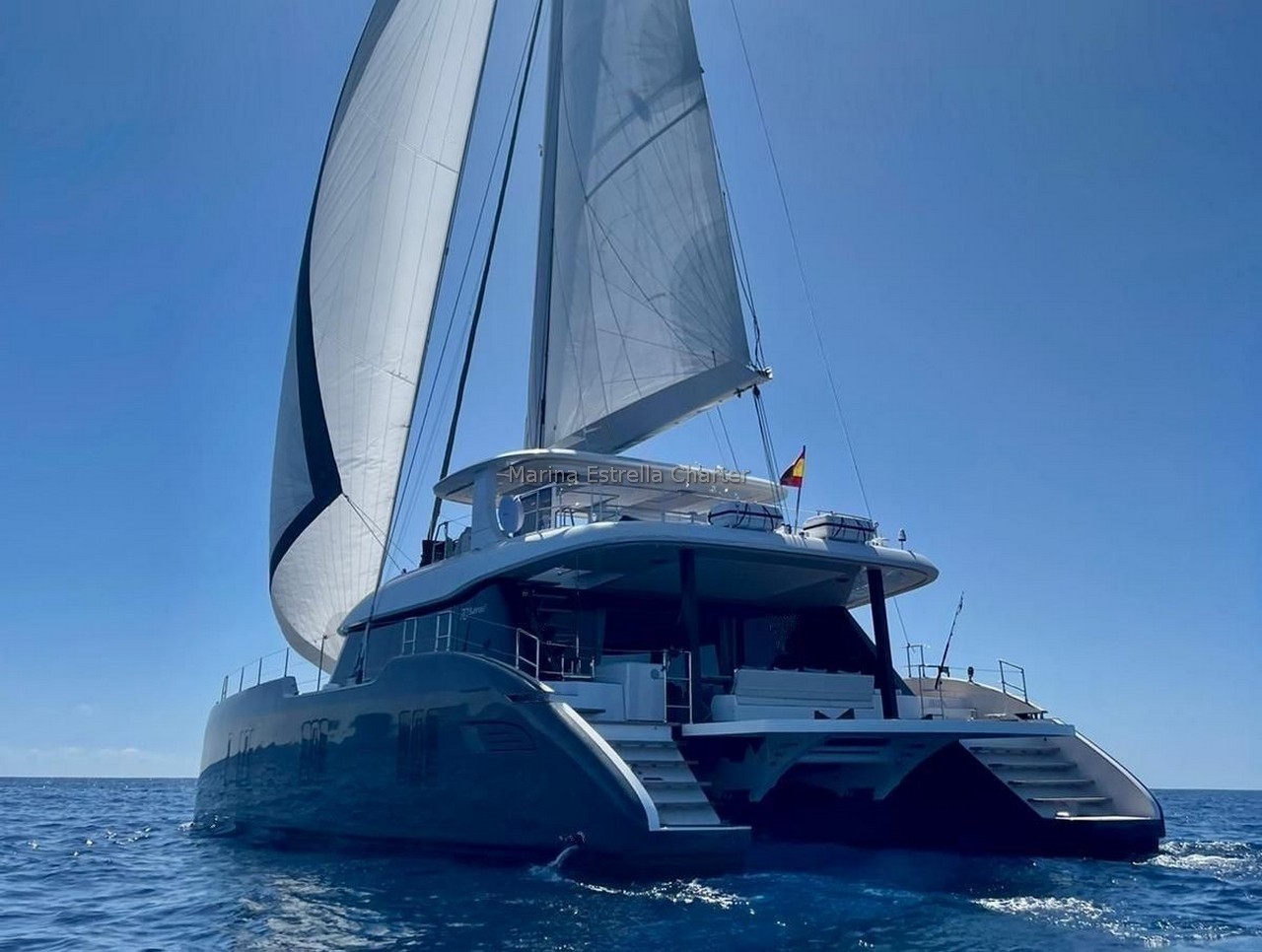 Catamaran FOR CHARTER, year 2022 brand Sunreef and model 70, available in MARTINIQUE  Fort-de-France Martinica