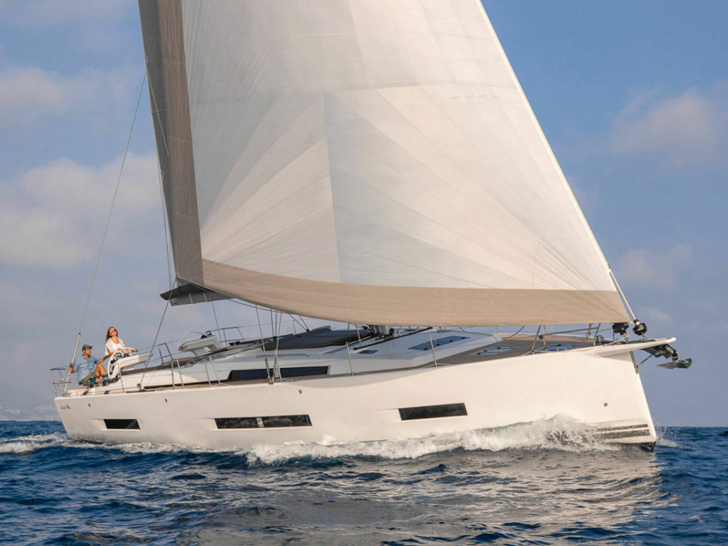 Barco de vela EN CHARTER, de la marca Hanse modelo 510 y del año 2024, disponible en Leros Marina  Dhodhekanisos Grecia
